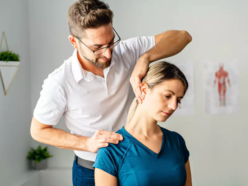 Neck Pain Treatment Near Me in Branson, MO. Chiropractic Exam For Neck Pain Relief.